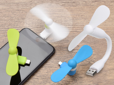 Портативні міні вентилятори