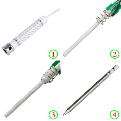 Нагрівальні елементи в паяльниках