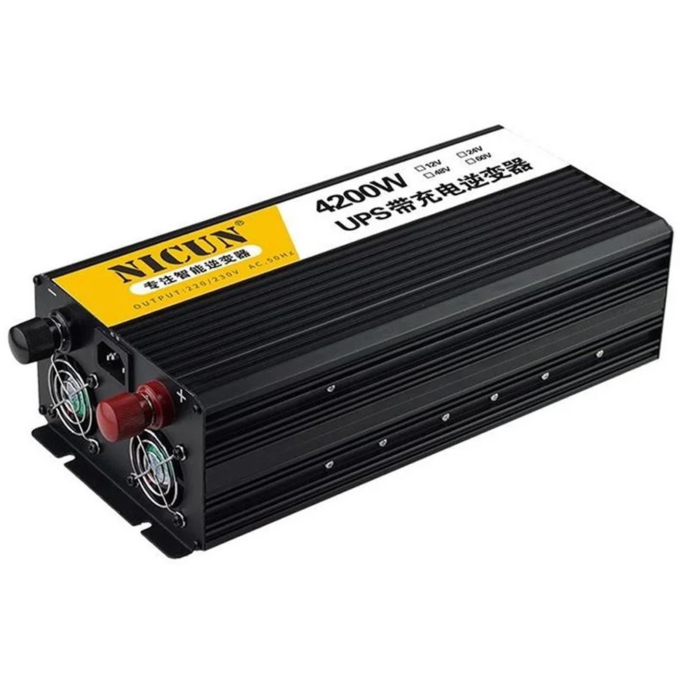 Инвертор Nicun SFX24-220 1500W/ 4200W DC 24V - AC 220V с функцией ...