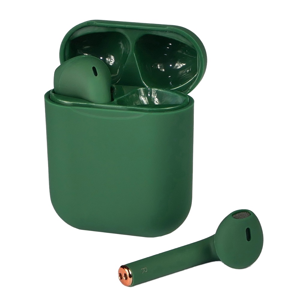 Беспроводные TWS наушники V11 вкладыши green | MasterClub