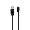 USB кабель Remax RC-001i 1m Lightning чёрный