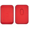 Кожаный чехол-бумажник MagSafe для Apple iPhone 12/ 12 Pro/ 12 Pro Max/ 12 Mini красный