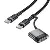 Кабель Acefast C22-05 Type-C to Type-C 240W/ MAG3 140W 1.2m black