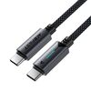Кабель Acefast C19-03 Type-C to Type-C 60W 1.2m black