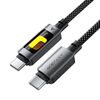 Кабель Acefast C21-03 Type-C to Type-C 60W 1.2m black