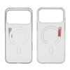 Чехол силиконовый Сlear Case MagSafe для Apple iPhone 17 Pro Max прозрачный