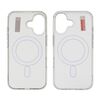Чехол силиконовый Сlear Case MagSafe для Apple iPhone 17 прозрачный