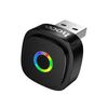 Адаптер автомобильный беспроводной Hoco DUP10 mini CarPlay black