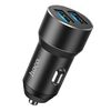Автомобильное зарядное устройство Hoco DZ17 2 USB black