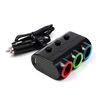 Разветвитель прикуривателя Olesson 1523 2 USB/ 3 гнезда прикуривателя 12V/ 24V 120W 3.1A black