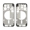 Средняя часть корпуса для Apple iPhone 15 Pro (Titanium Black) чёрная
