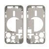 Средняя часть корпуса для Apple iPhone 15 Pro (Titanium White) белая