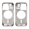 Средняя часть корпуса для Apple iPhone 14 Pro (Silver) серебристая