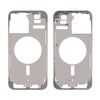 Средняя часть корпуса для Apple iPhone 14 Pro Max (Silver) серебристая